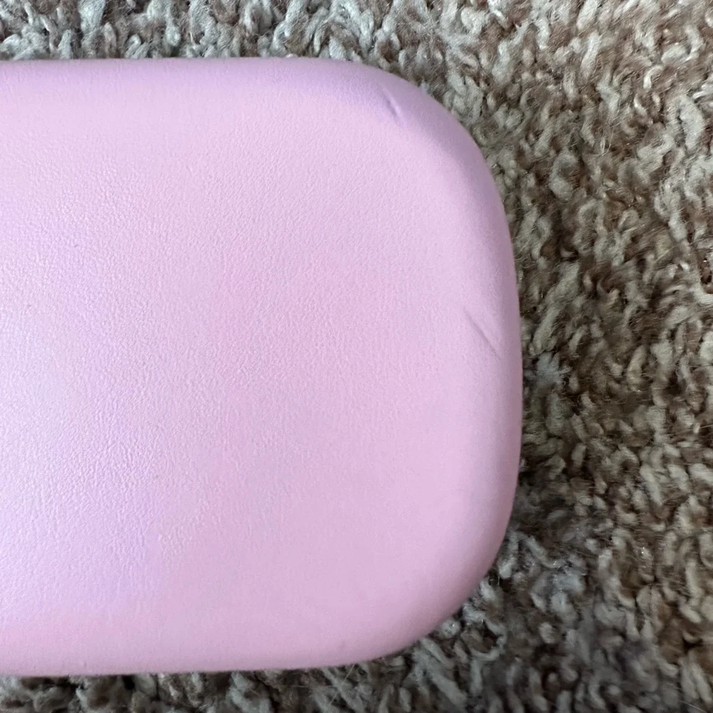 Kate Spade EUC Pink and Green Hard Clamshell Glasses Case